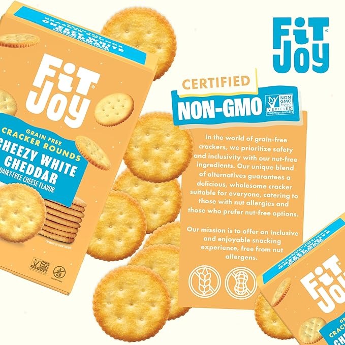 Cheezy White Cheddar Crackers