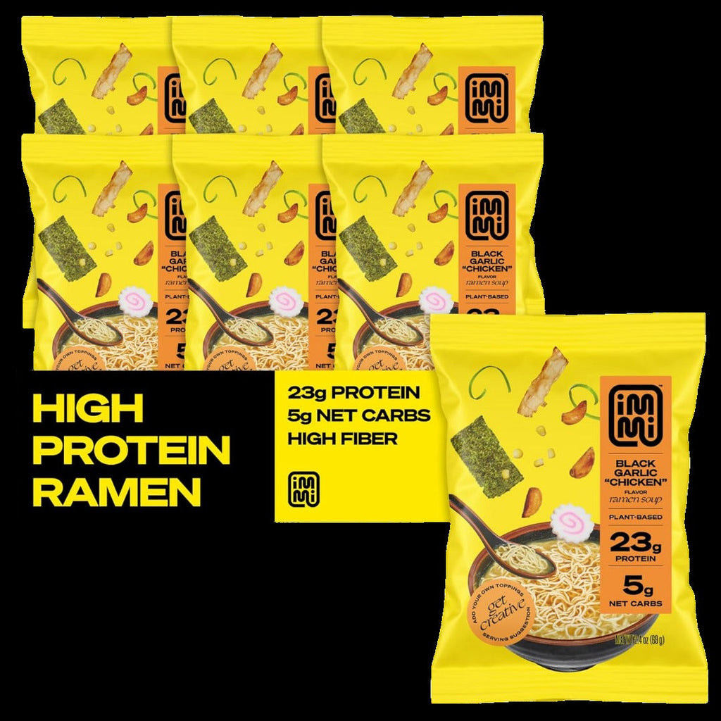 Black Garlic Chicken Plant-Based Ramen (6 Pack)