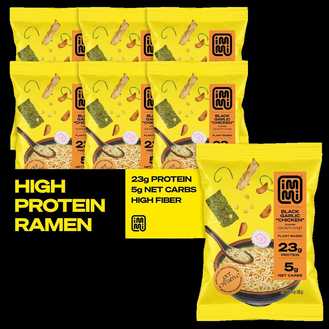 Black Garlic Chicken Plant-Based Ramen (6 Pack)