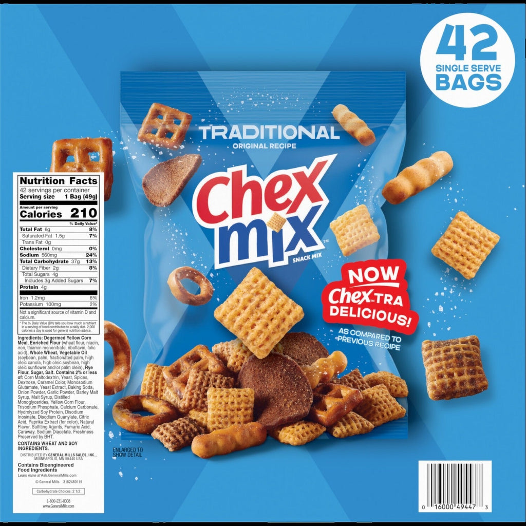 Savory Snack Mix Traditional Variety (42 CT)