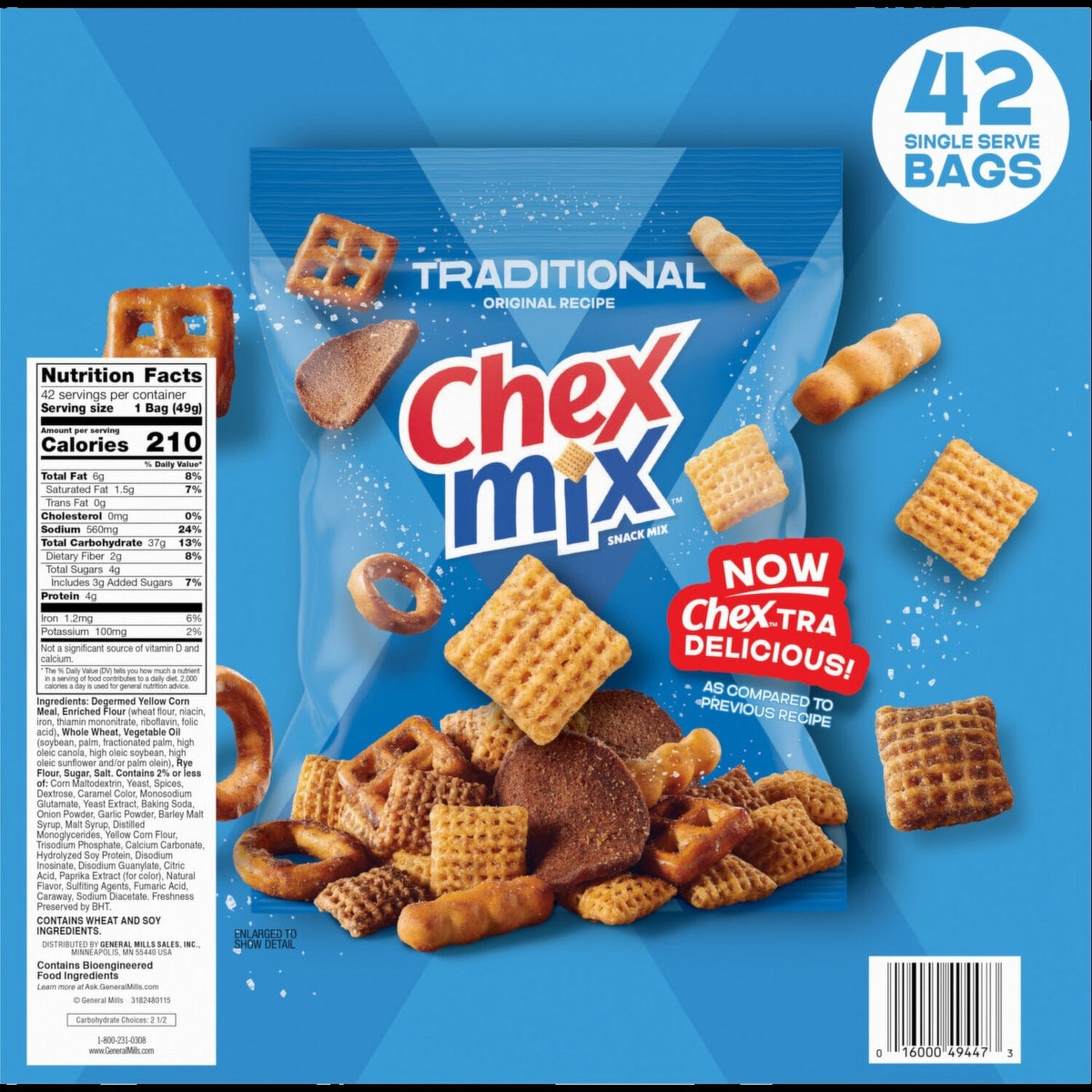 Savory Snack Mix Traditional Variety (42 CT)