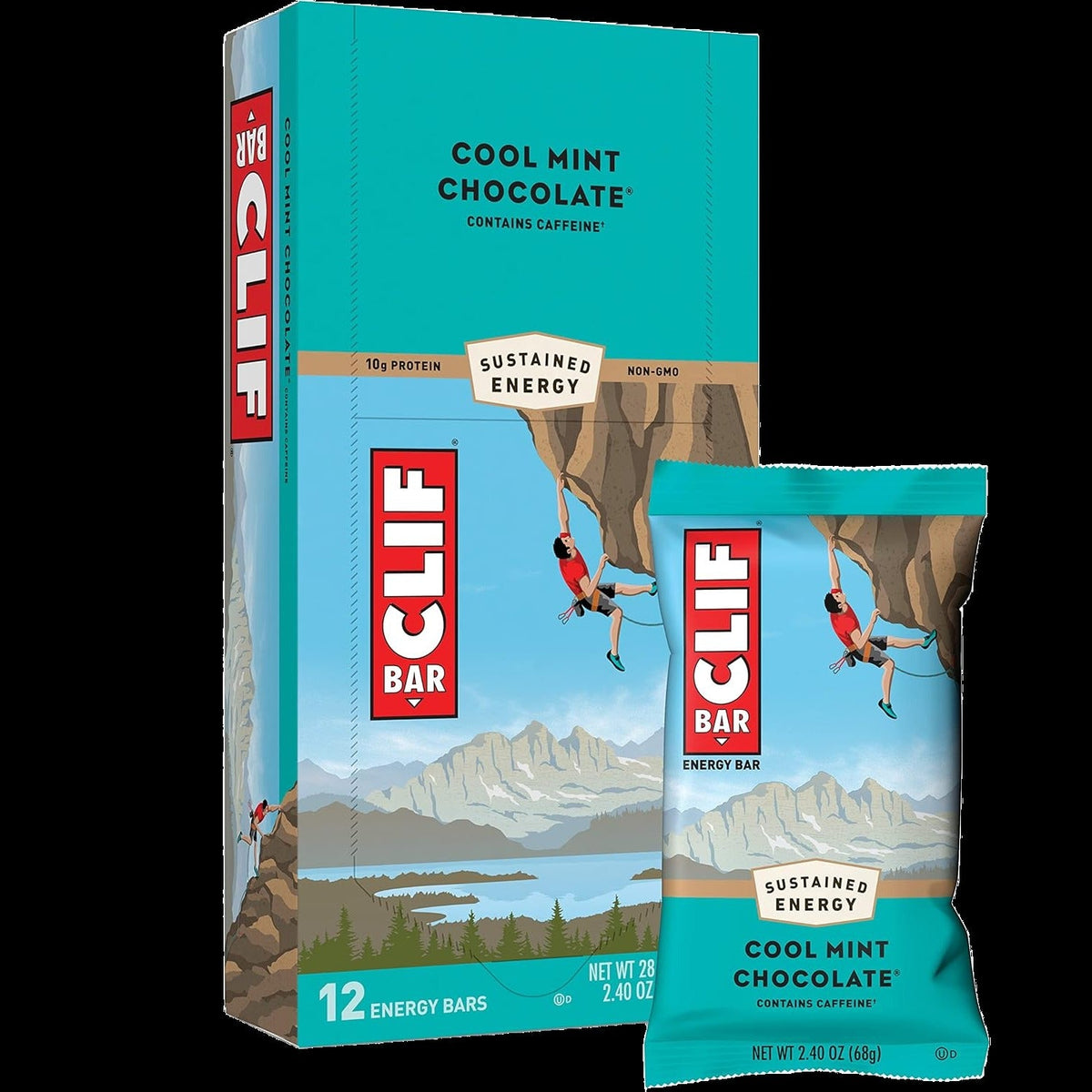 Cool Mint Chocolate Energy Bars (12 CT)