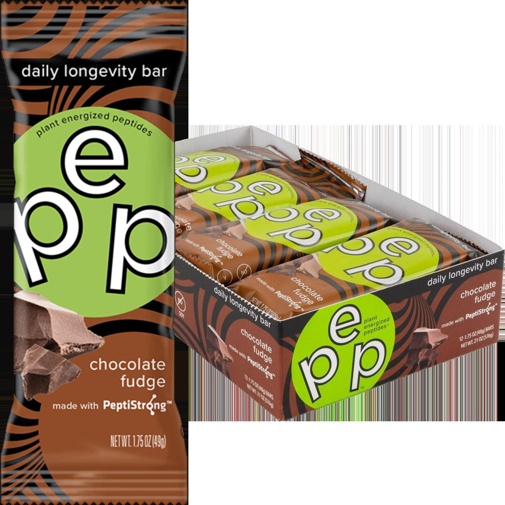 PEP Chocolate Fudge Daily Longevity Bar (12 CT)