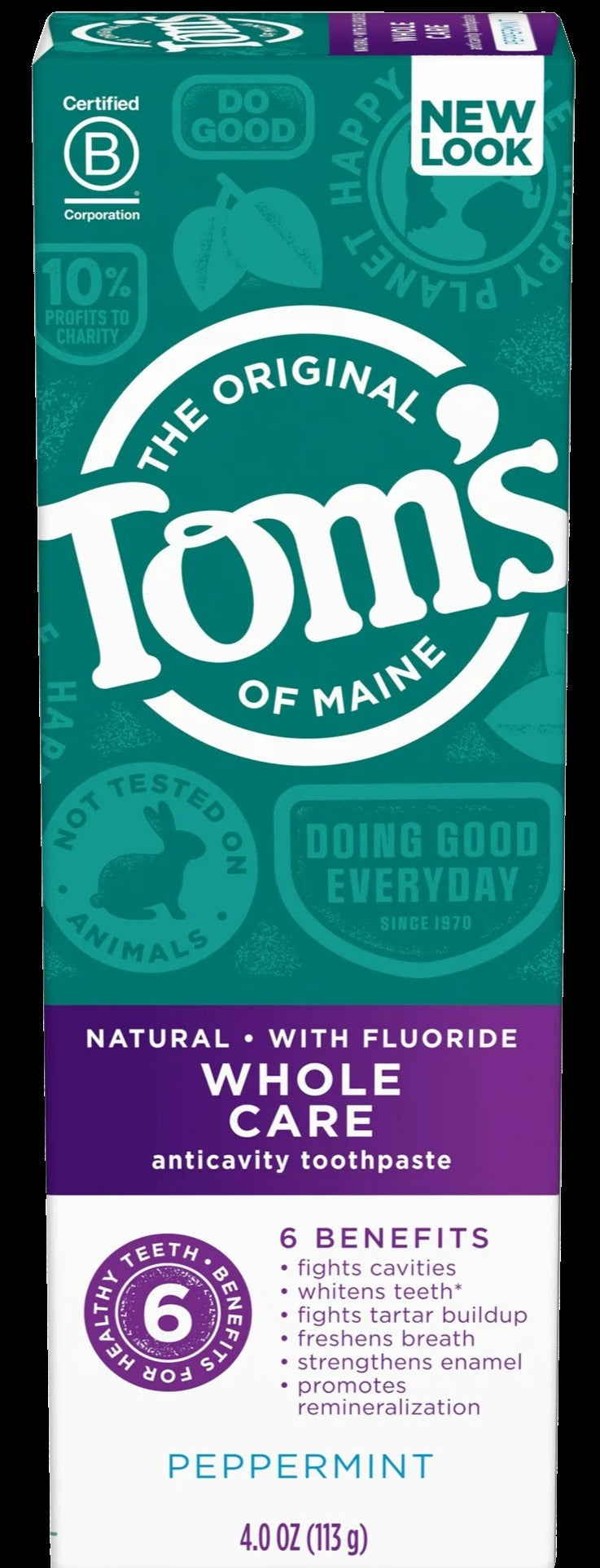Whole Care Peppermint Toothpaste