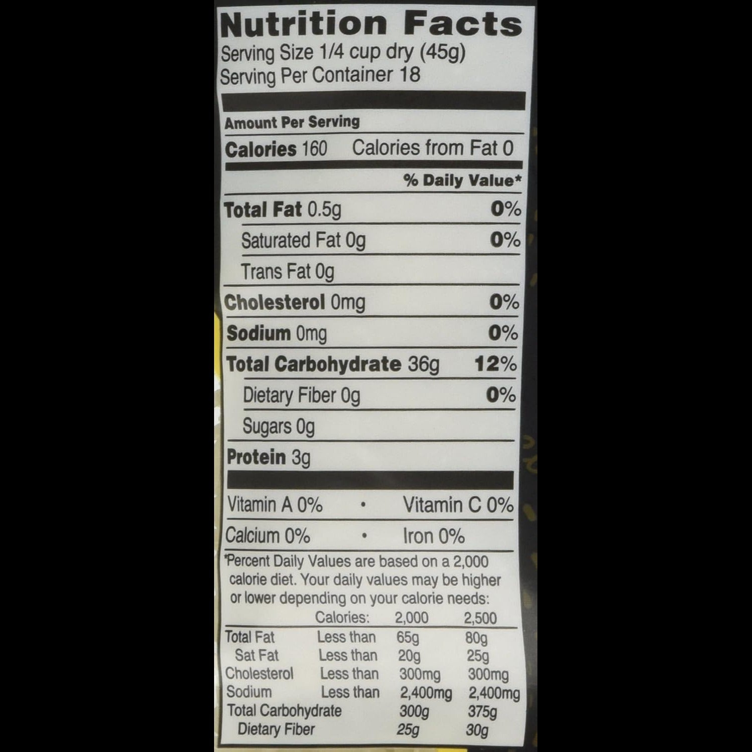 Organic Long Grain White Rice