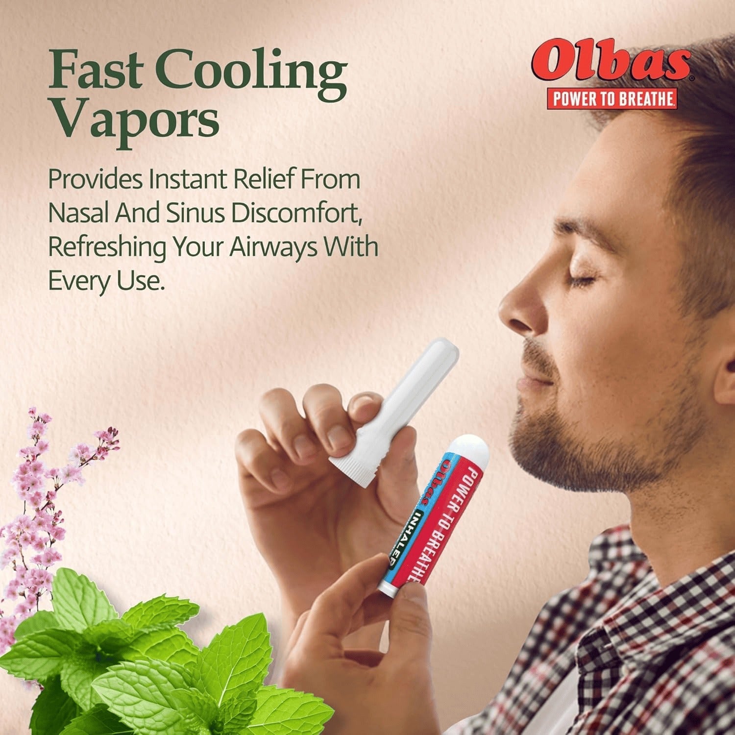 Olbas Natural Aromatherapy Blend Inhaler