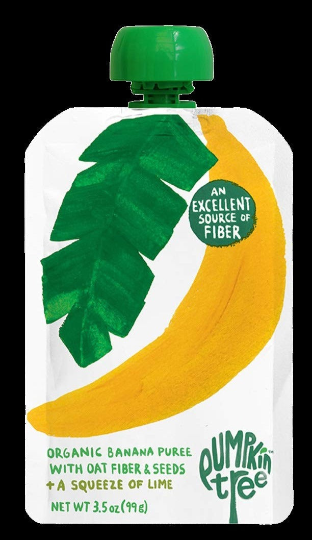 Organic Banana Puree And Squeeze Of Lime (10 Pack)