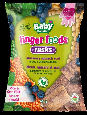 Blueberry Spinach Acai Snack