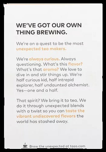 Wild Sweet Orange Caffeine-Free Herbal Tea