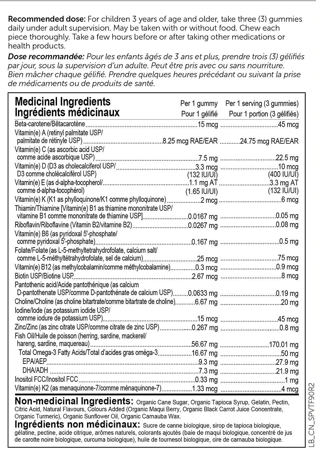 Multivitamin Gummies Toddler Formula 70Ct
