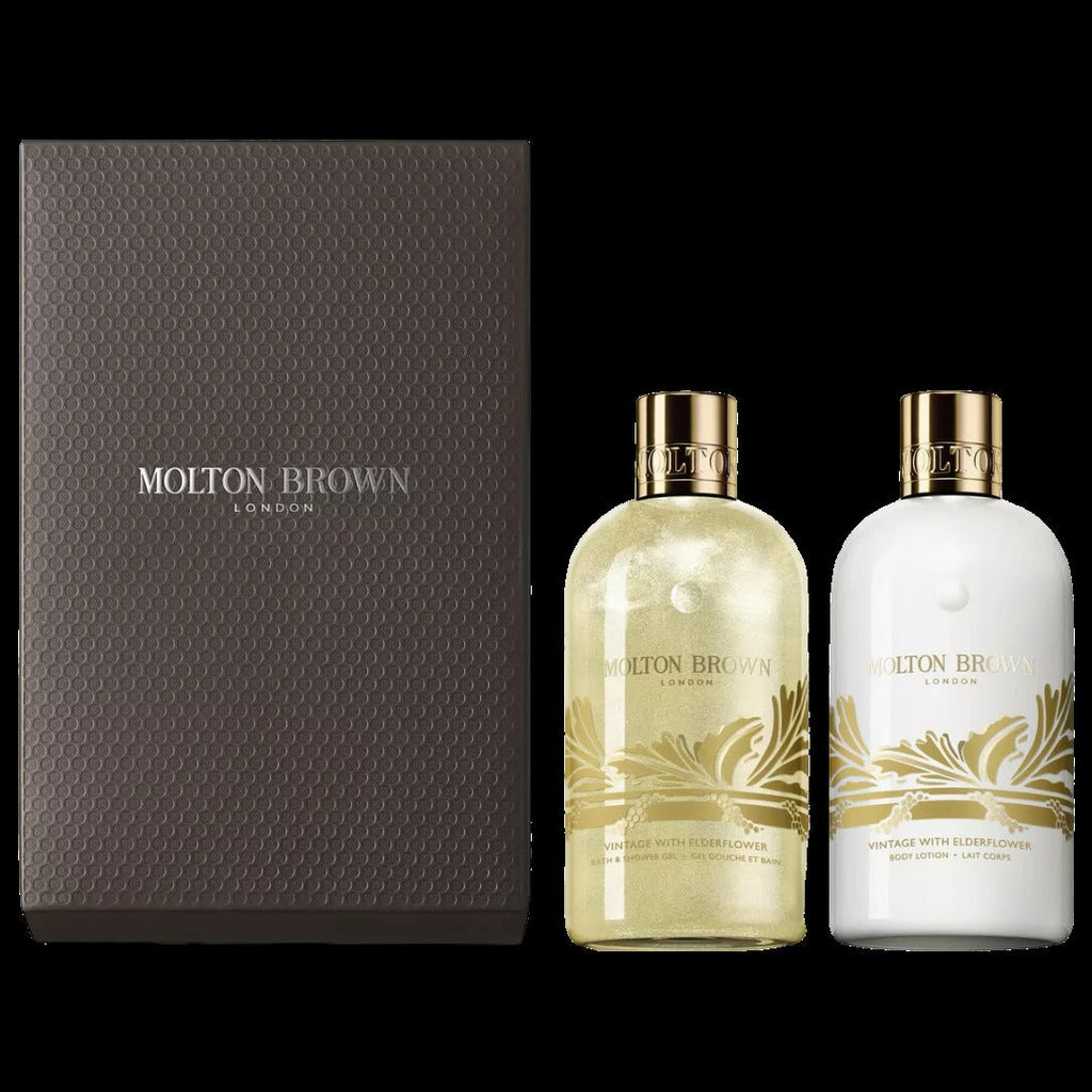 Vintage With Elderflower Body Wash & Lotion Duo Set