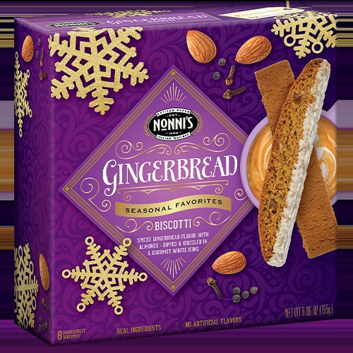 Gingerbread Biscotti