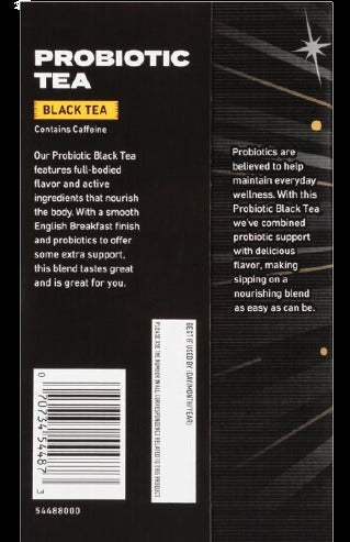 Probiotic Tea English Breakfast, 18 Bag