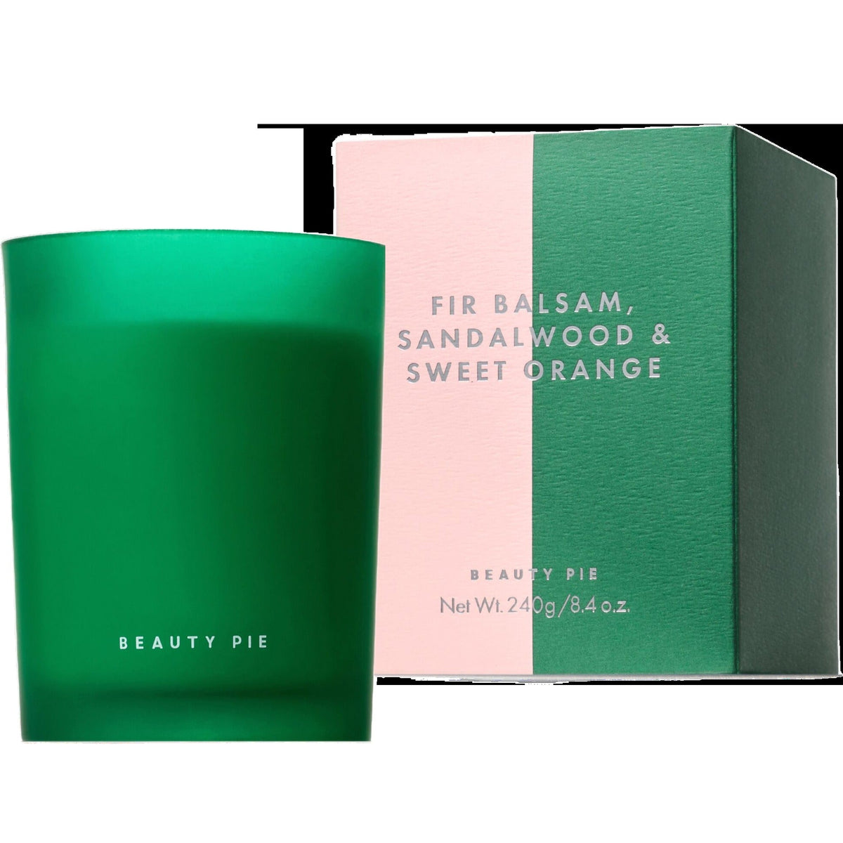 Fir Balsam Sandalwood & Sweet Orange Luxury Scented Candle