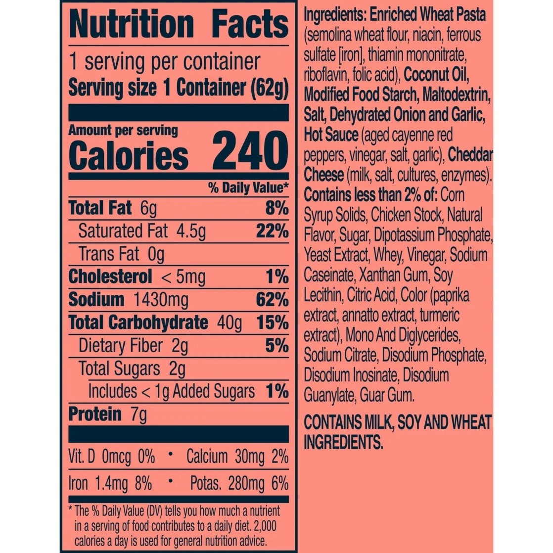Buffalo Chicken Pizza Ramen Noodles Cup (8 CT)