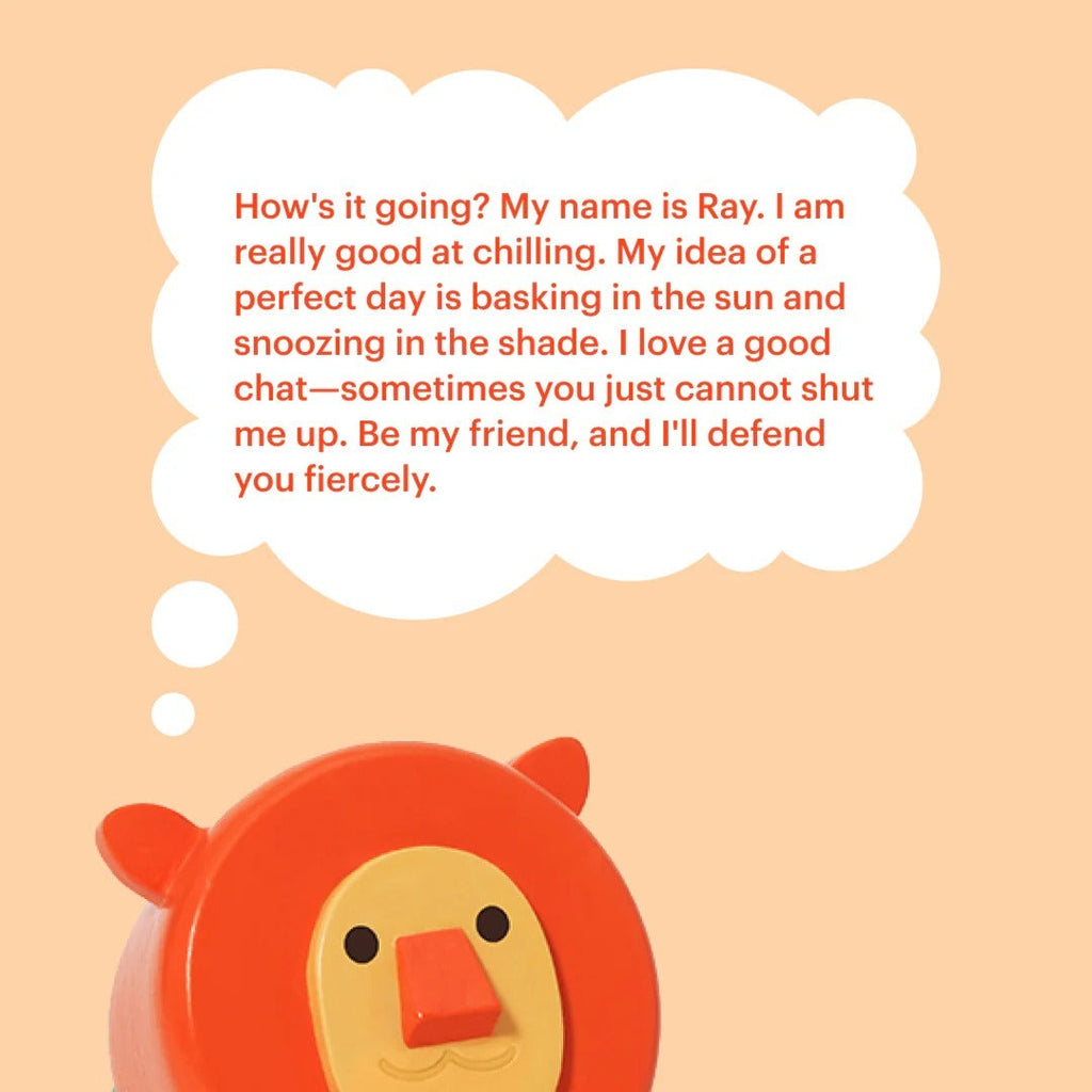 Palimal Toy Figurine With Magnets - Lion Color