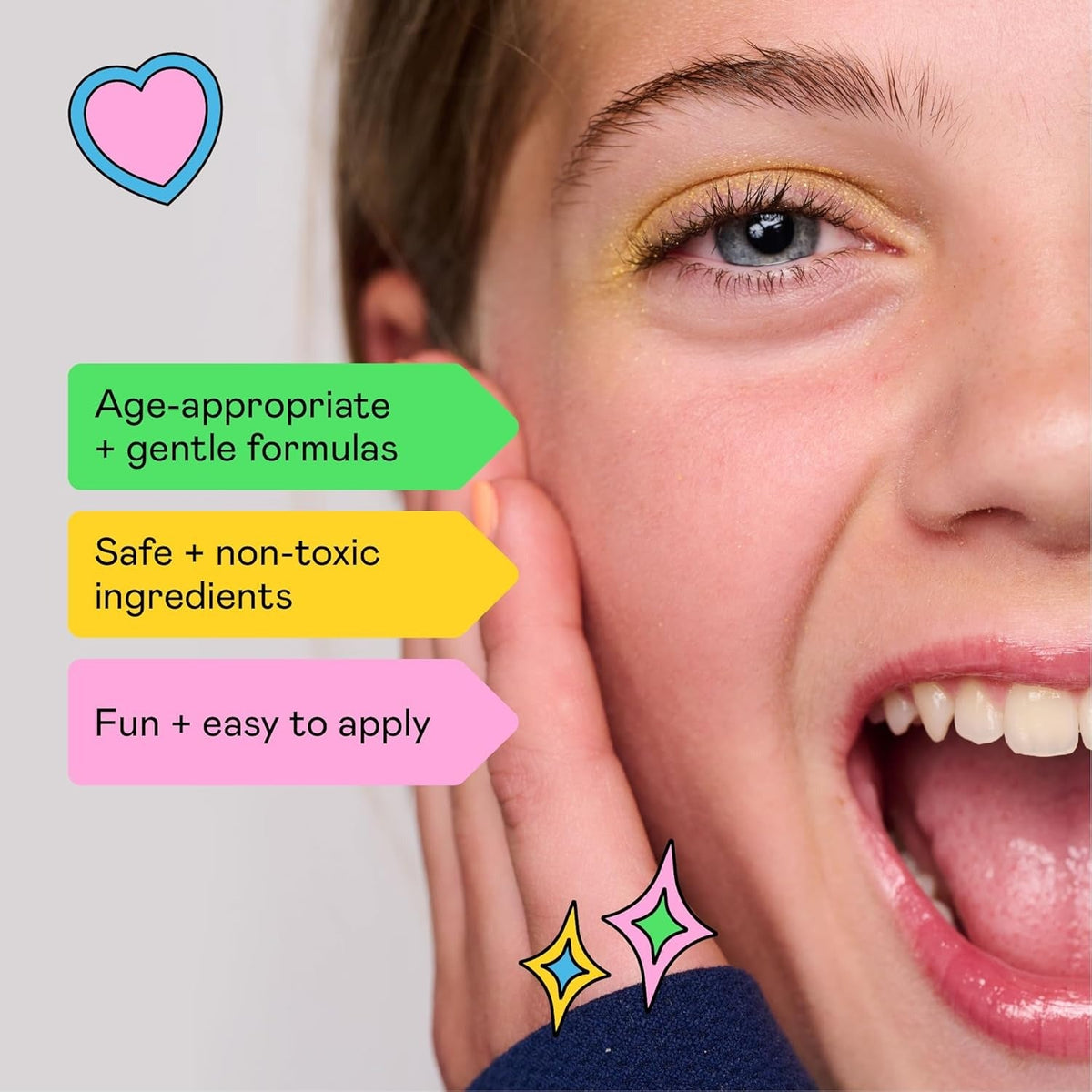 Daydreamer Lip + Cheek Palette for Kids & Teens - Multicolor