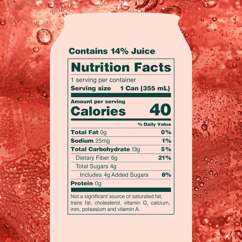 Prebiotic Soda - Strawberry Vanilla (12 Pack)