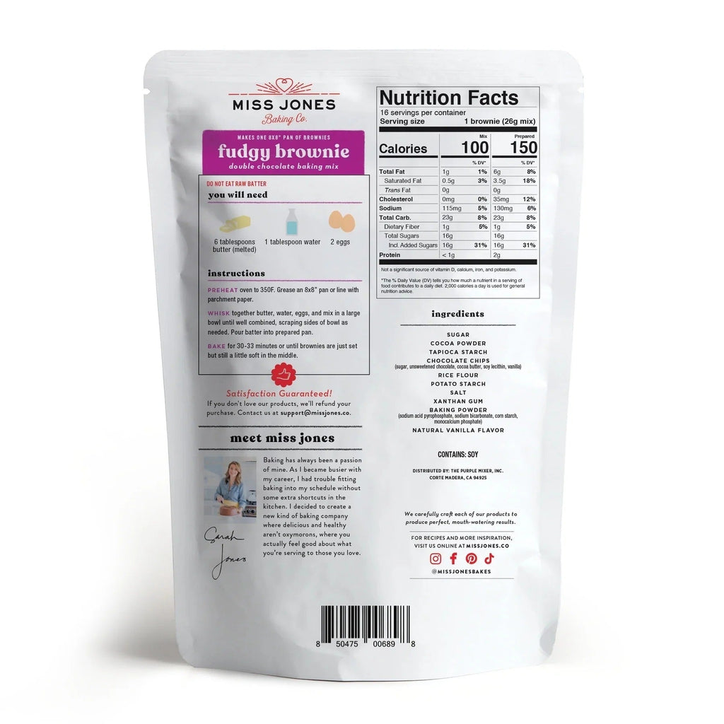 Double Chocolate Chip Baking Mix