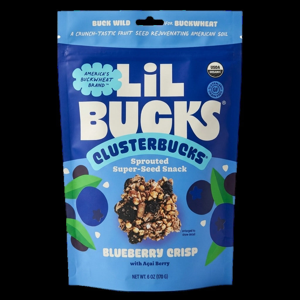Organic Blueberry Crisp Clusterbucks Granola