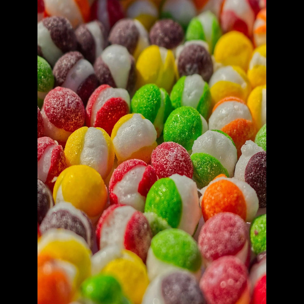Freeze-Dried Colorful Rainbow Candy - Berry