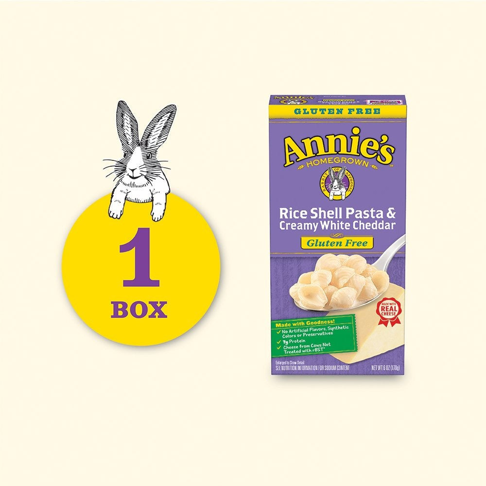 Gluten Free Rice Pasta & White Cheddar