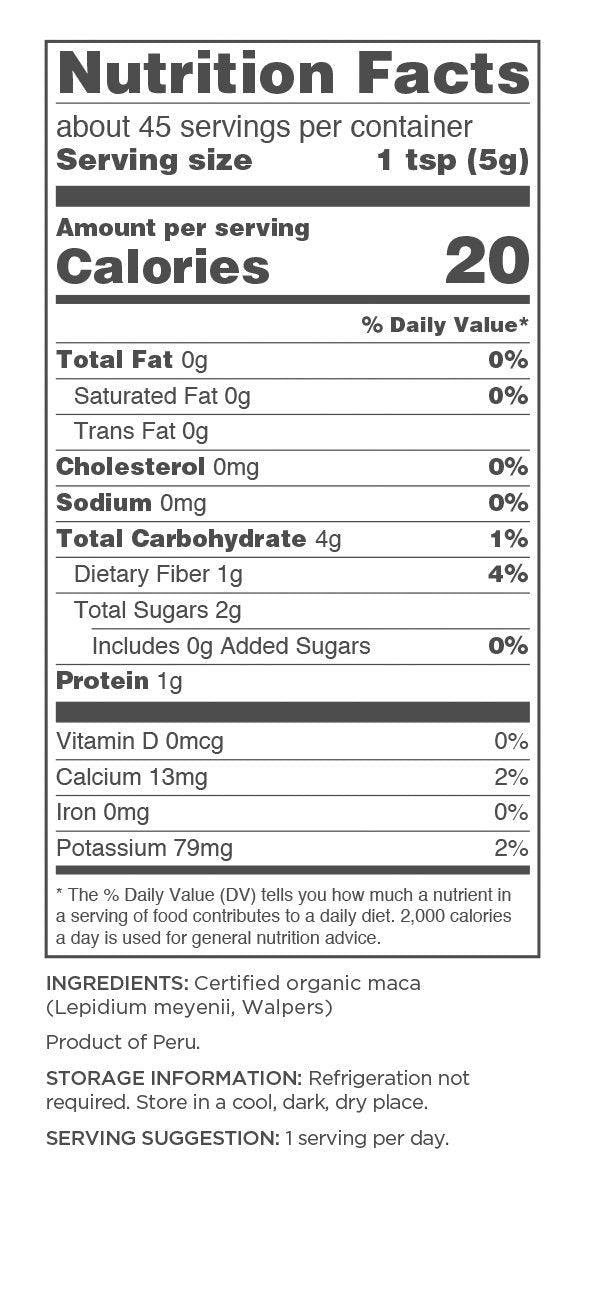 Organic Maca Powder