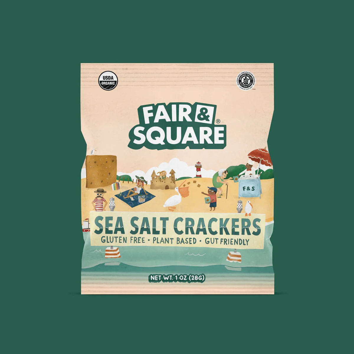 Sea Salt Crackers (18 Pack)
