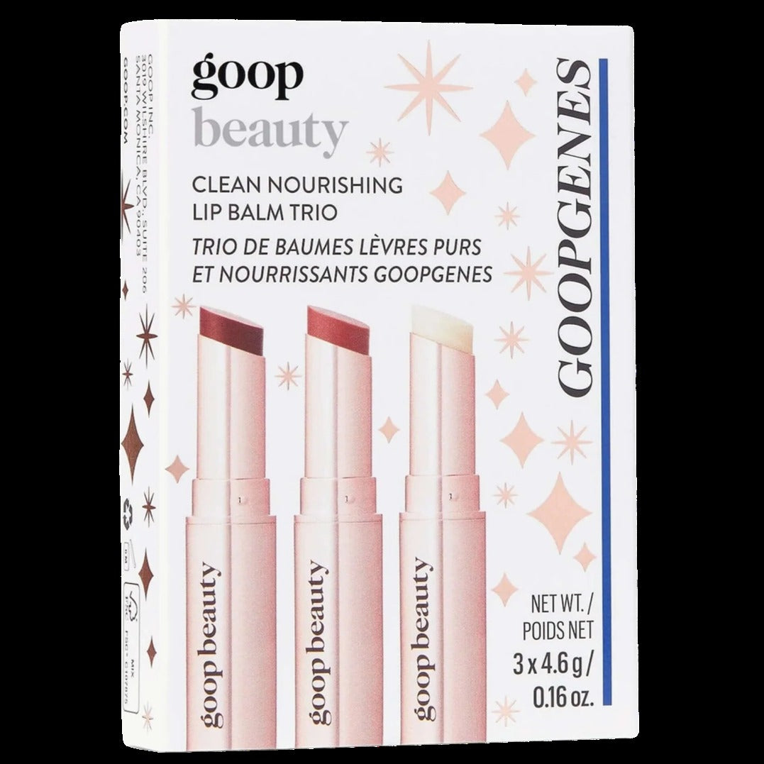 Goopgenes Clean Nourishing Lip Balm Trio (3 CT)