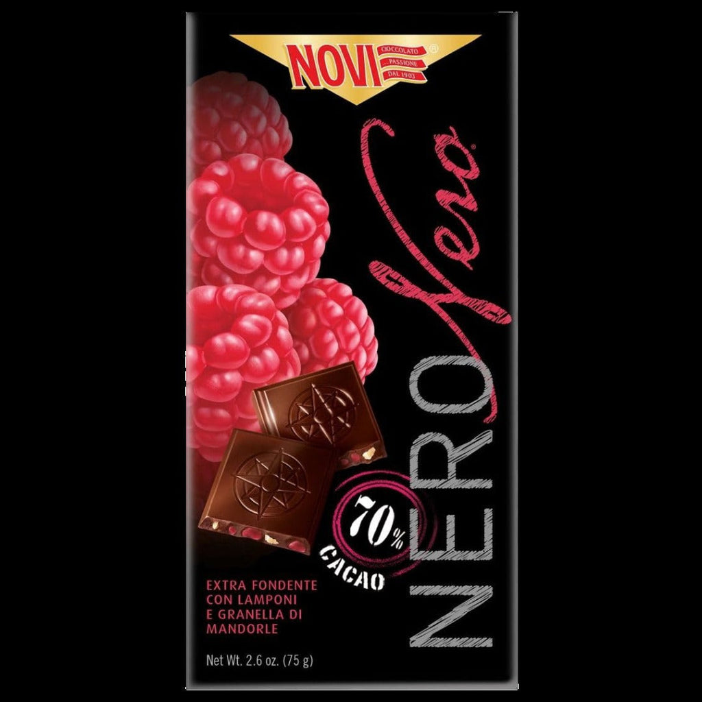 Nero Raspberry Almond Dark Chocolate Bar