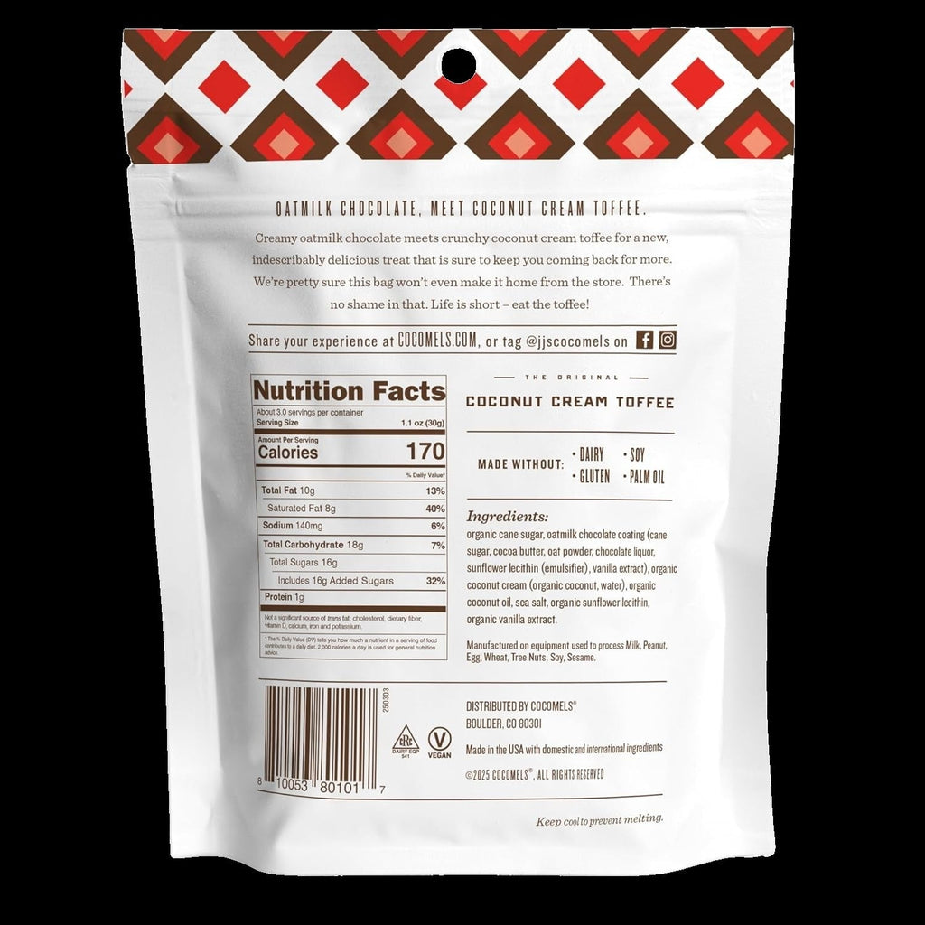 Toffee Bark Oatmilk Chocolate