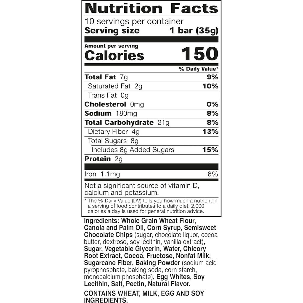 Soft-Baked Muffin Bars - Double Chocolate Chip (10 CT)