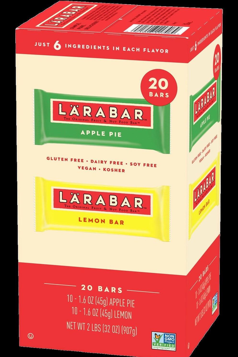 Bar Apple Pie / Lemon Variety Pack 20CT