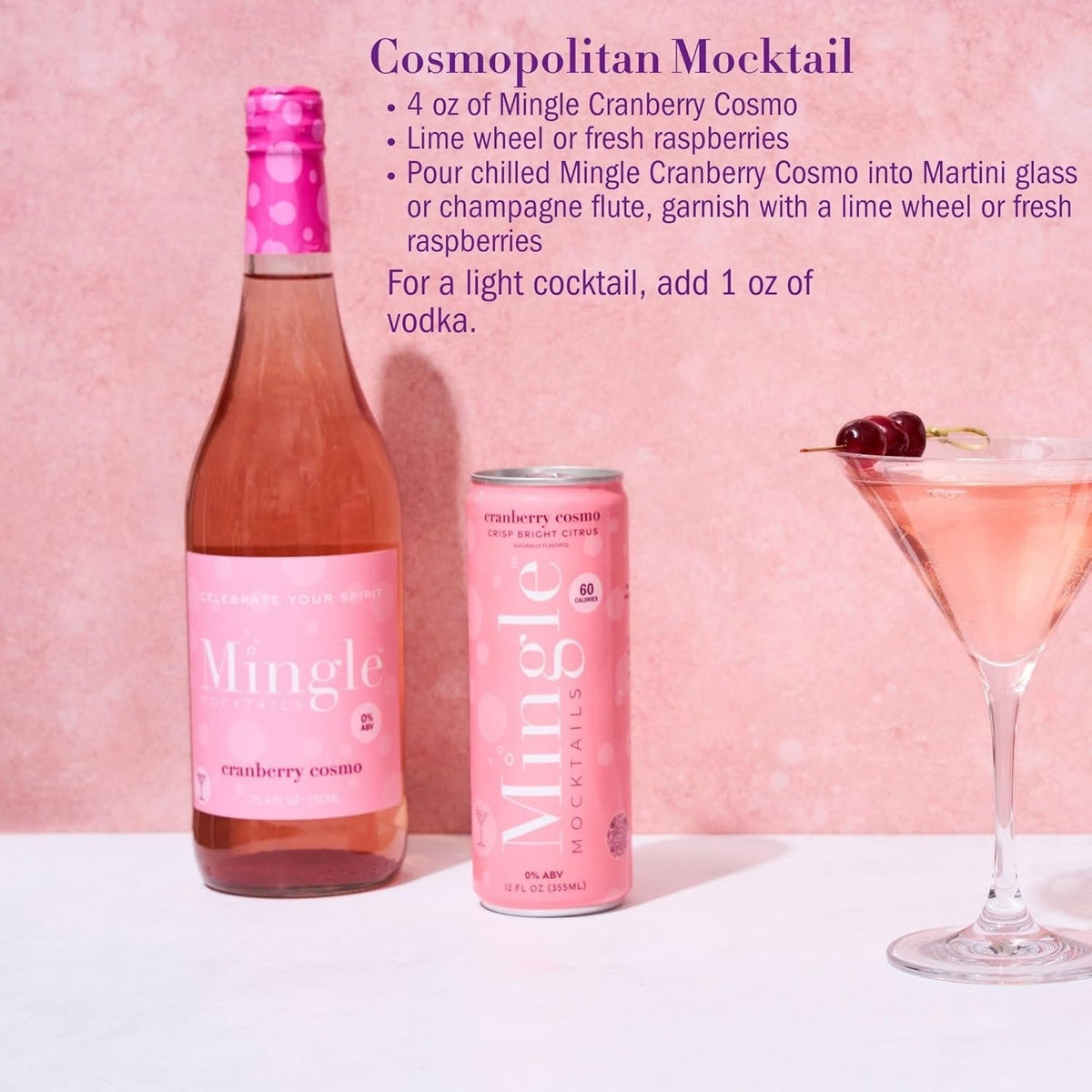 Cosmo Cranberry Non-Alcoholic Drink