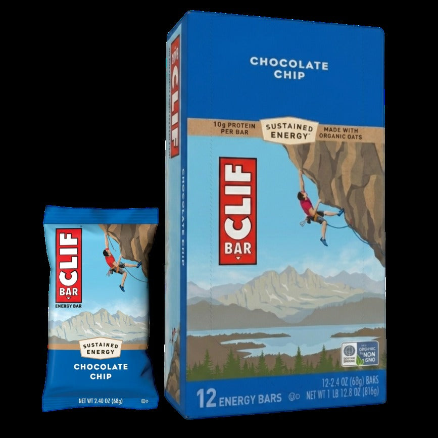 Chocolate Chip Energy Bars (12 CT)