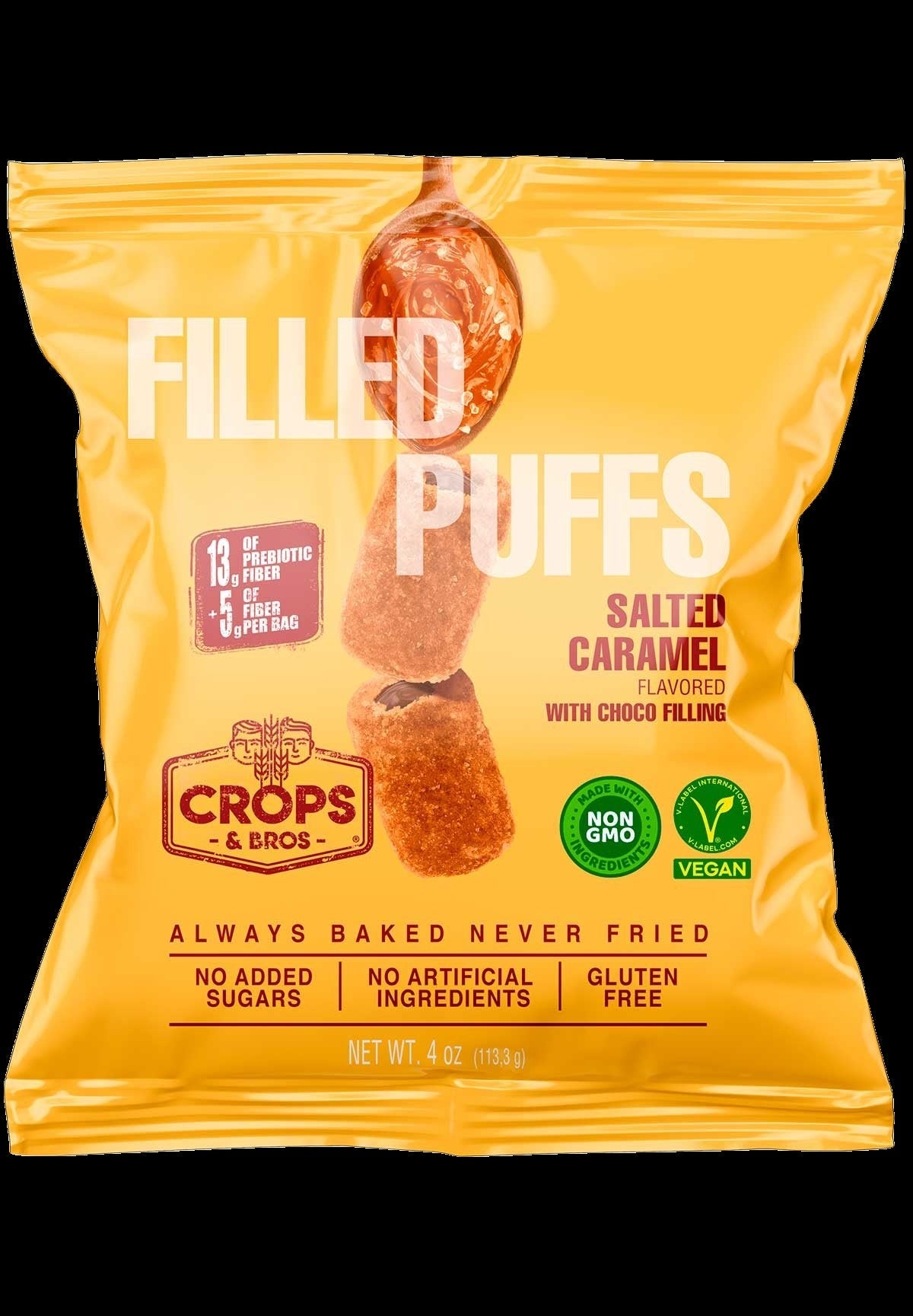 Salted Caramel Crunchy Puffs