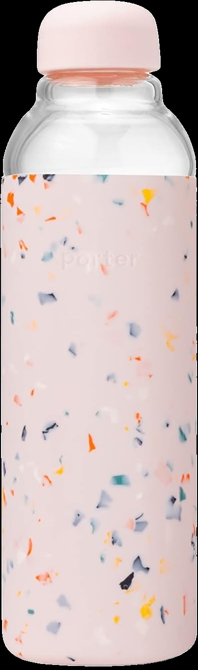 20oz Water Bottle - Terrazzo Blush