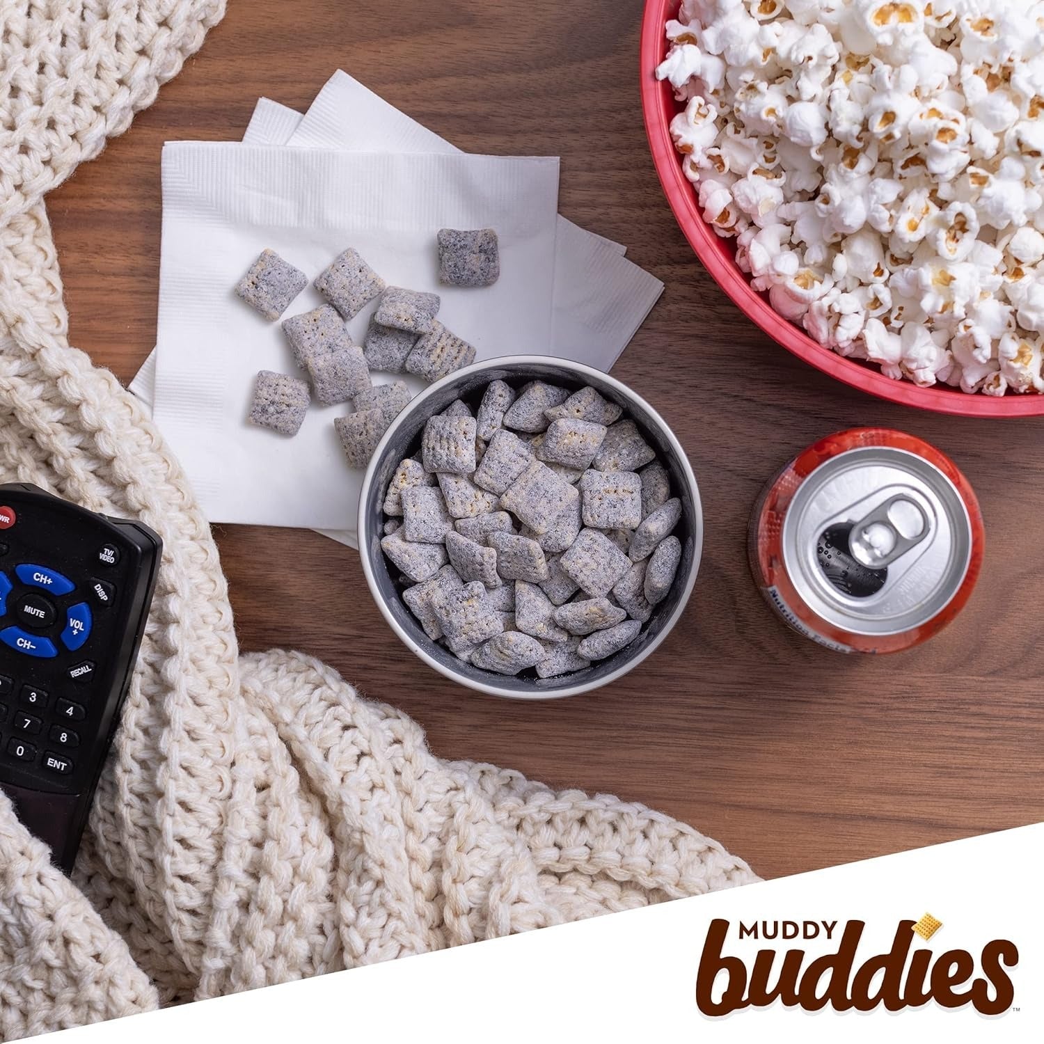 Muddy Buddies Brand Snack Cookies N Creme