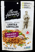 Garlic Herb Crunchy Lentils