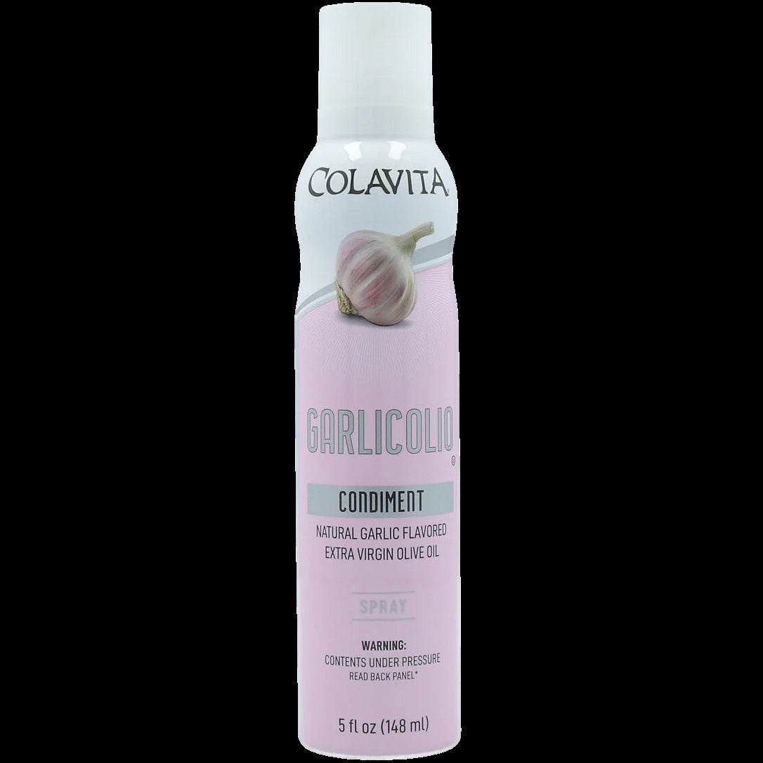Garlic Flavored Extra Virgin Olive Oil Spray