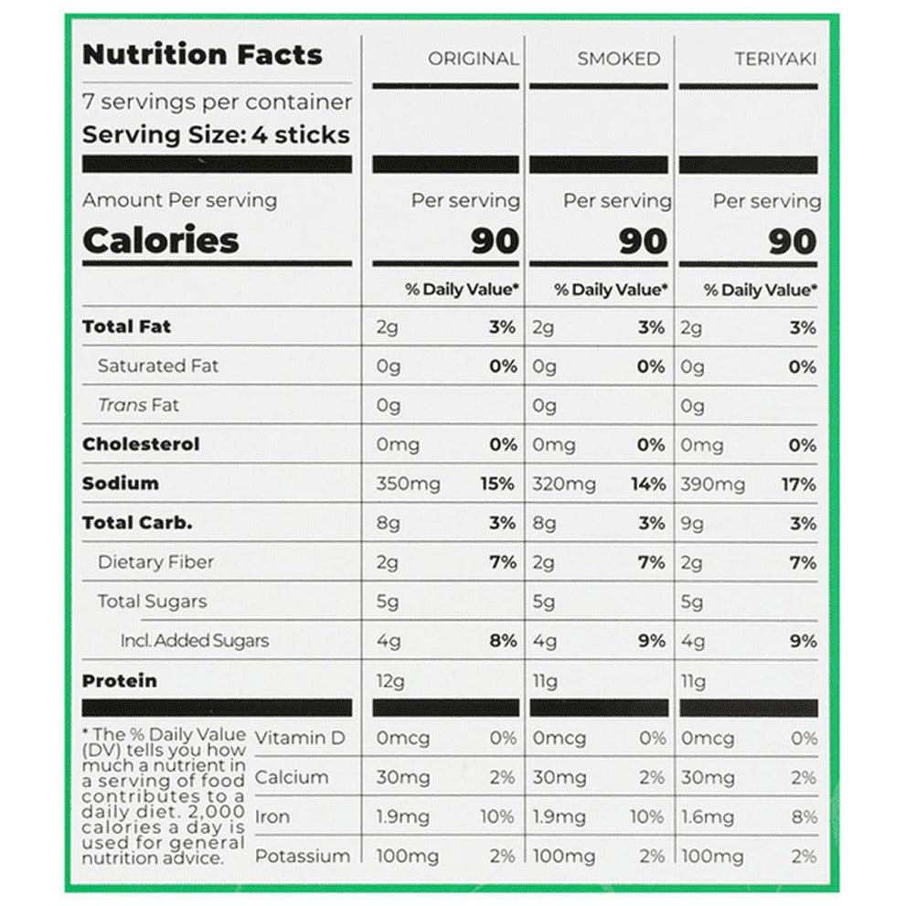 Vegan Mini Snack Sticks (12 CT)