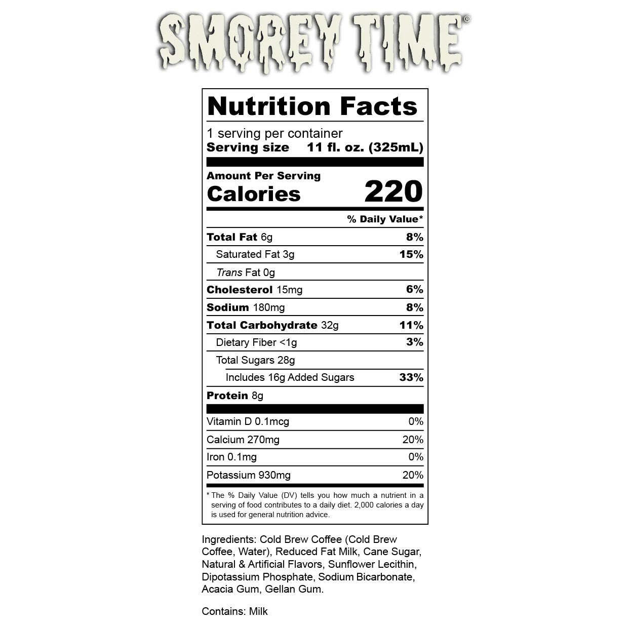 S'morey Time Cold Brew Latte (12 Pack)