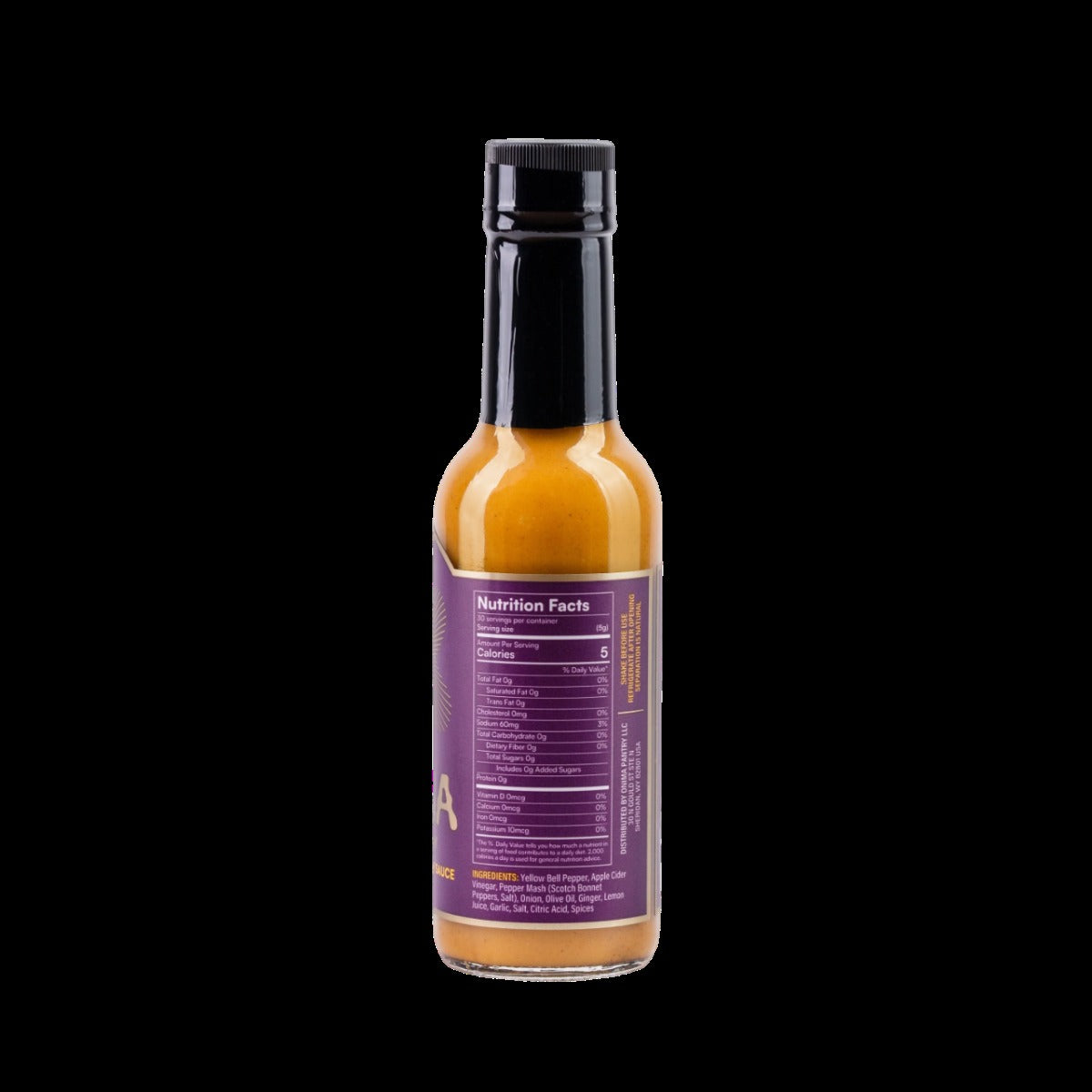Lemon Ginger Jerk Hot Sauce