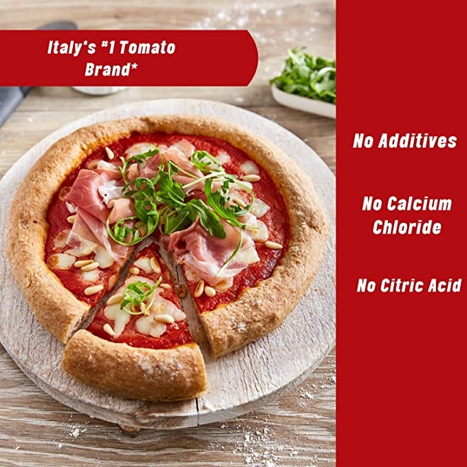 Basil Pizza Sauce With Extra Virgin Olive Oil