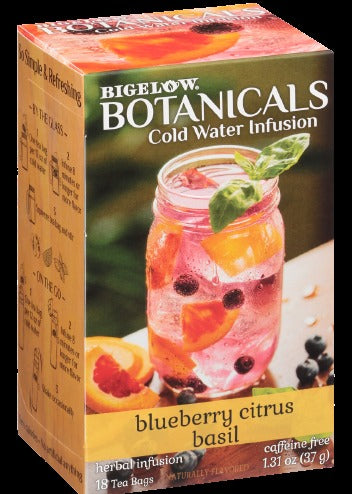Blueberry Citrus Basil Tea