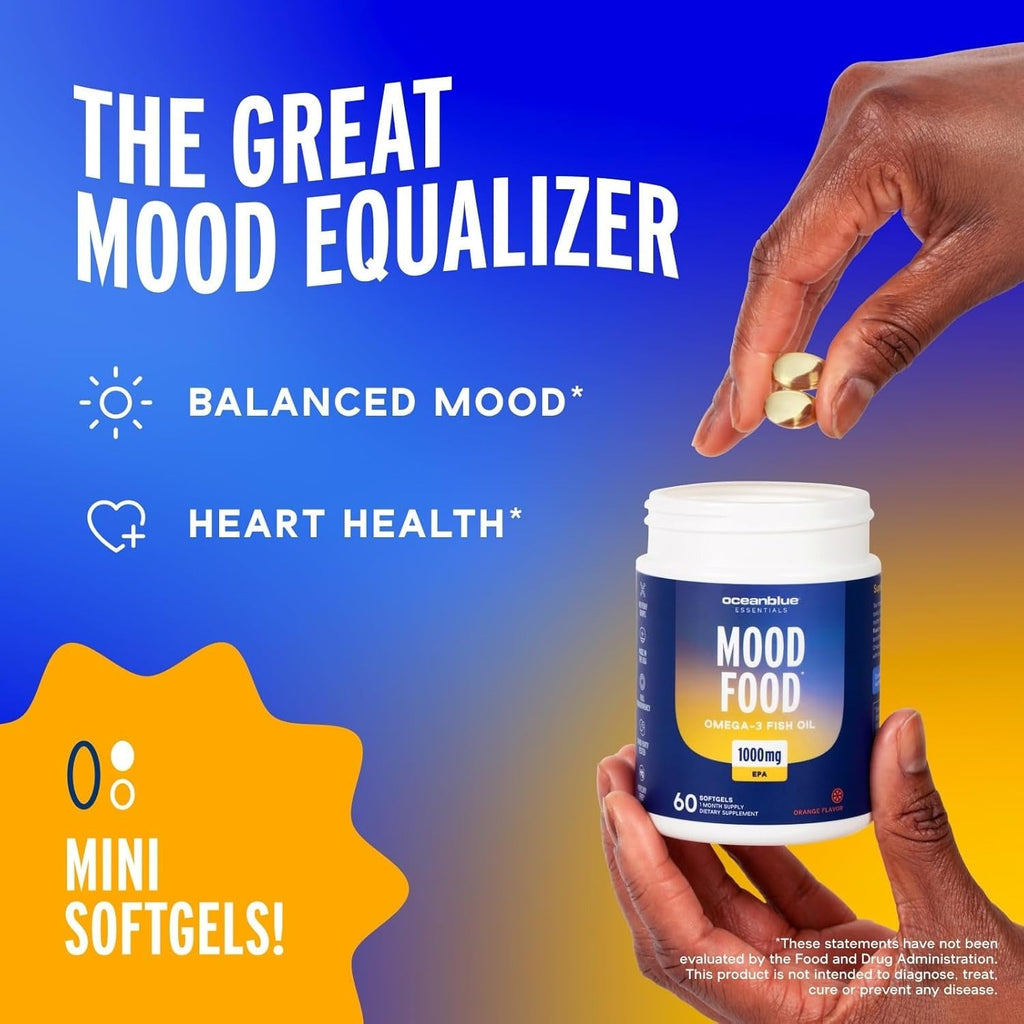Essentials Mood Food Omega 3 1000mg - Orange (60 CT)