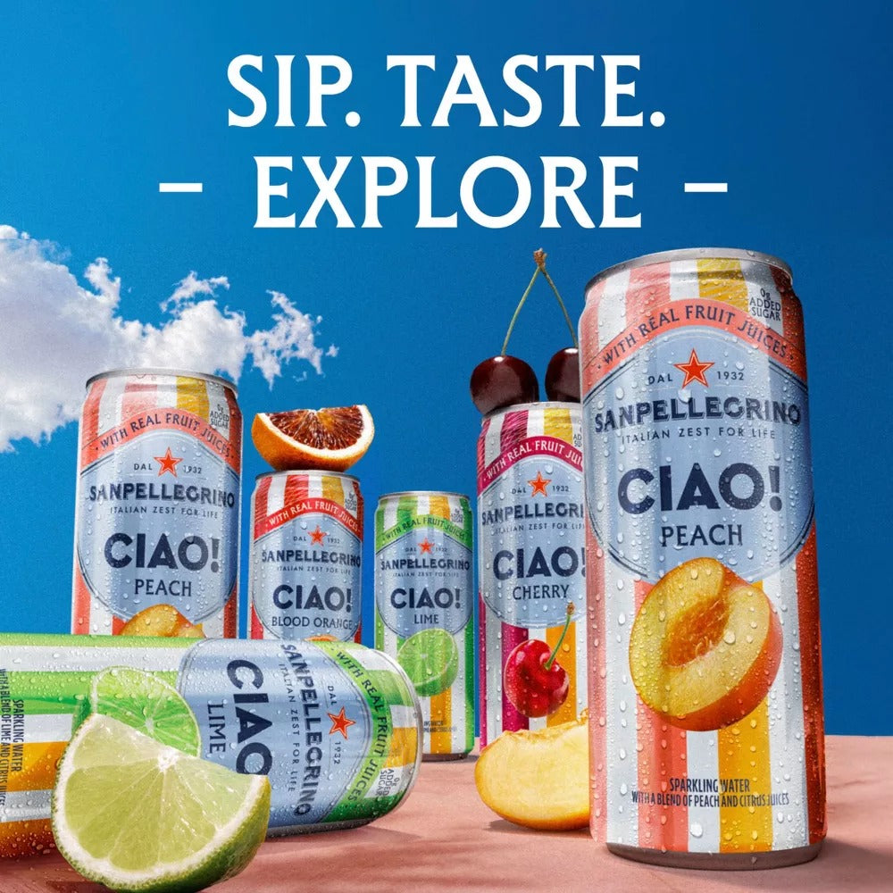 CIAO! Cherry Sparkling Water (6 Pack)