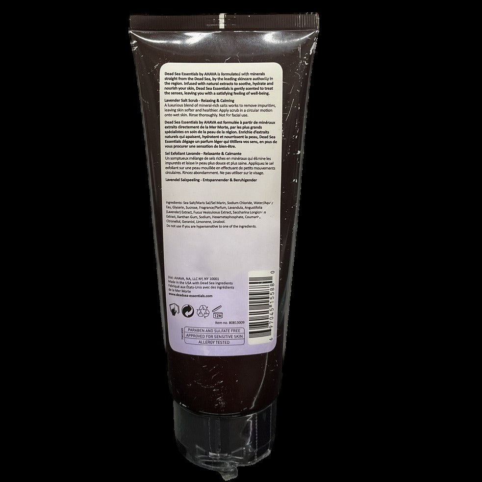 Dead Sea Essentials Coconut Salt Scrub