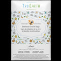 Beeswax Snack Bags 4 Pack - Contains 2 Medium & 2 Large Bags