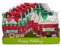 Assorted 3D Holiday House Cookies (12 Pack)